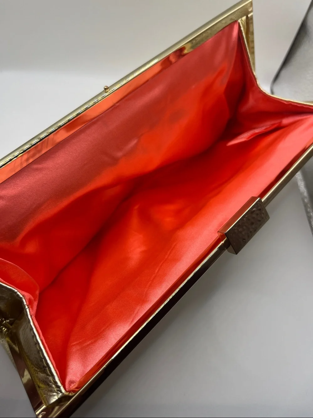 Michael Kors Very Hollywood Gold Clutch Purse